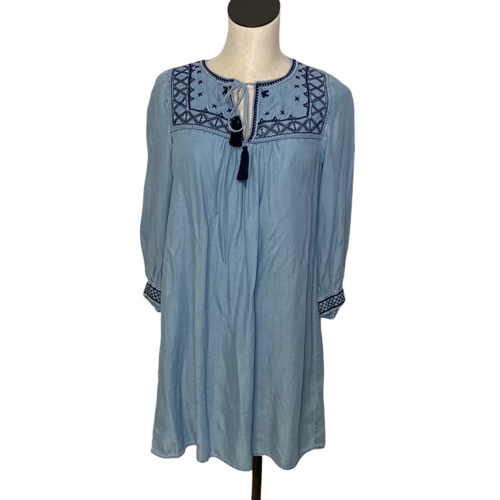 H&M Conscious chambray dress size 2